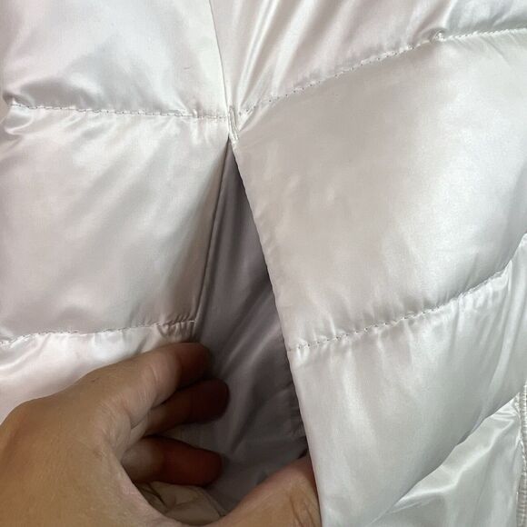 Ralph Lauren RLX Down Puffer Zip White Jacket Women’s Size S - Picture 6 of 13